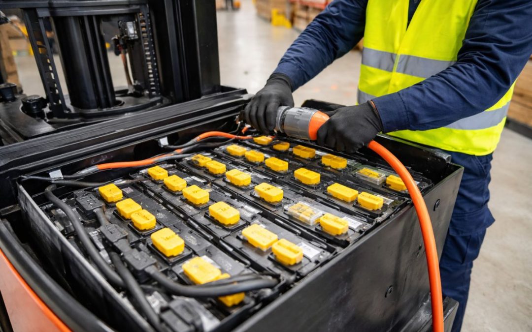 Cómo elegir la batería adecuada para un montacargas eléctrico